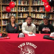 Twin Springs’ Reed inks with UVA Wise to continue his baseball career