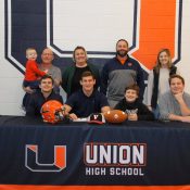 Union’s Mason Polier signs on dotted line to continue football career at UVA Wise